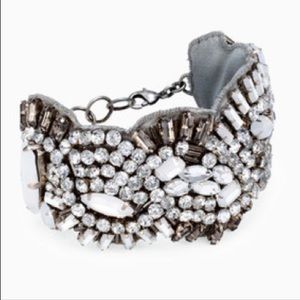 Silver Stella and Dot statement bracelet